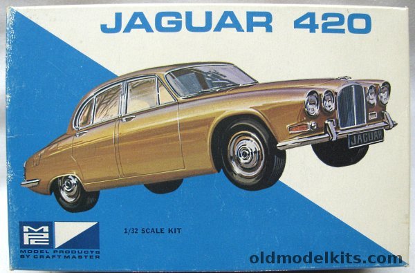 MPC 1/32 Jaguar 420 Saloon, 1006-100 plastic model kit